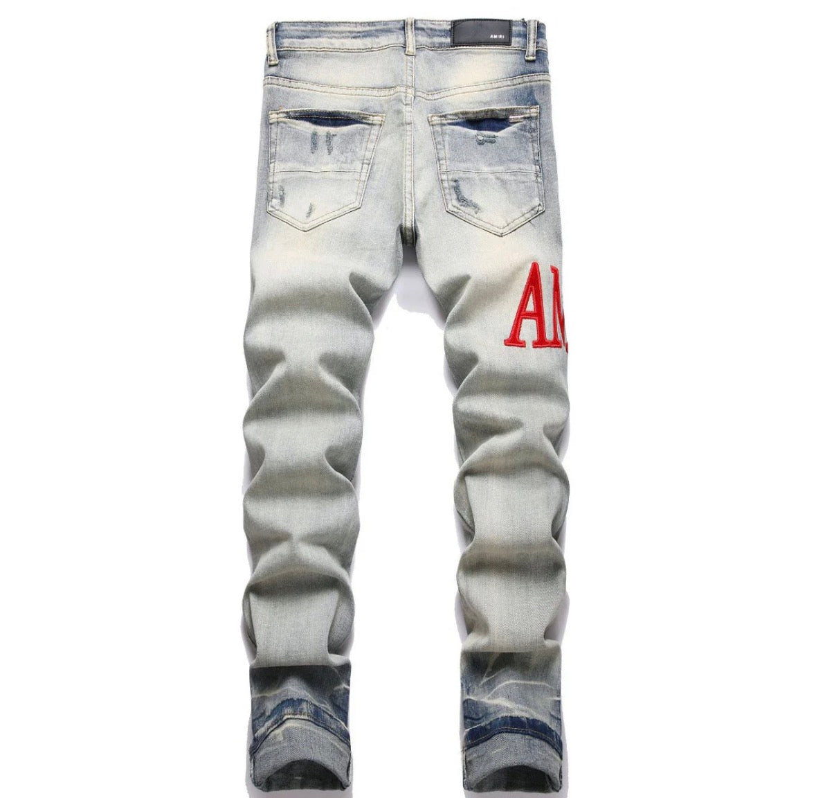 AMIOR Ripped Jeans