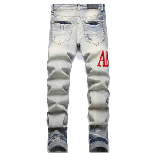 AMIOR Ripped Jeans